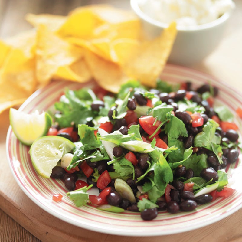 Photo de/du Nachos et salsa aux haricots par WW