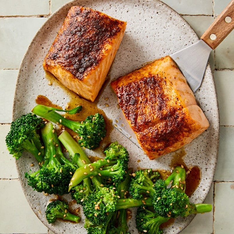 Photo of Air fryer spice-rubbed salmon by WW