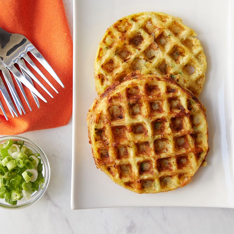 ViktVäktarna - Råraksvåfflor med ost och salladslök