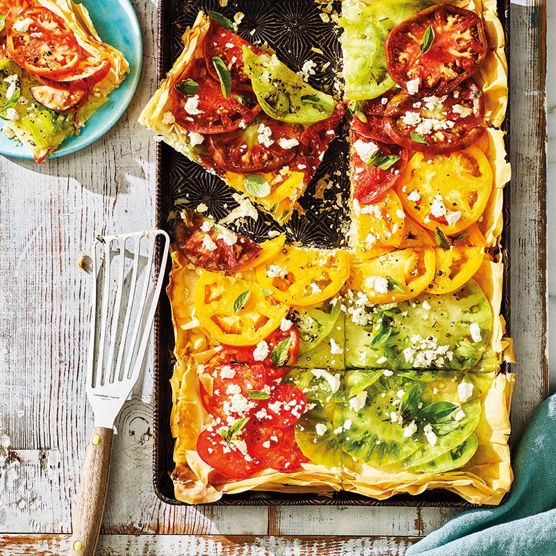 Tomaten-Filo-Tarte