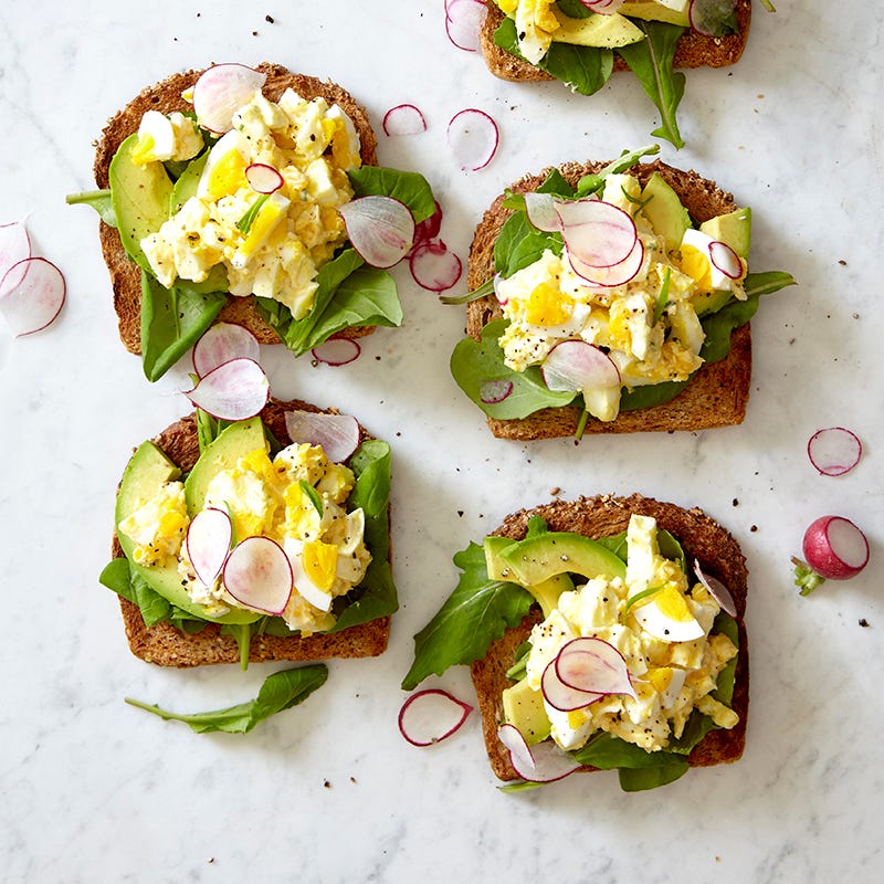ViktVäktarna - Mackor med krämiga ägg och avokado