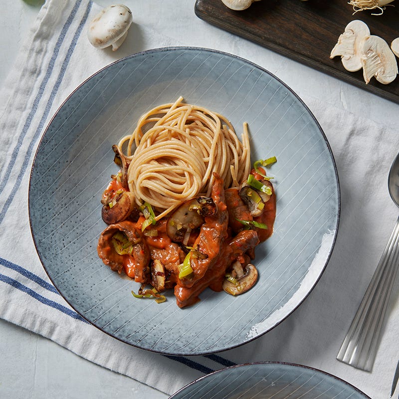 ViktVäktarna - Snabb pasta med fransyska och svamp