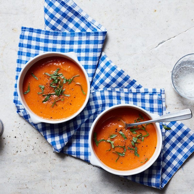 Photo de Soupe aux poivrons rouges grillés par WW