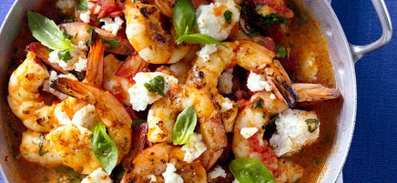 Crevettes à l'ail et piment