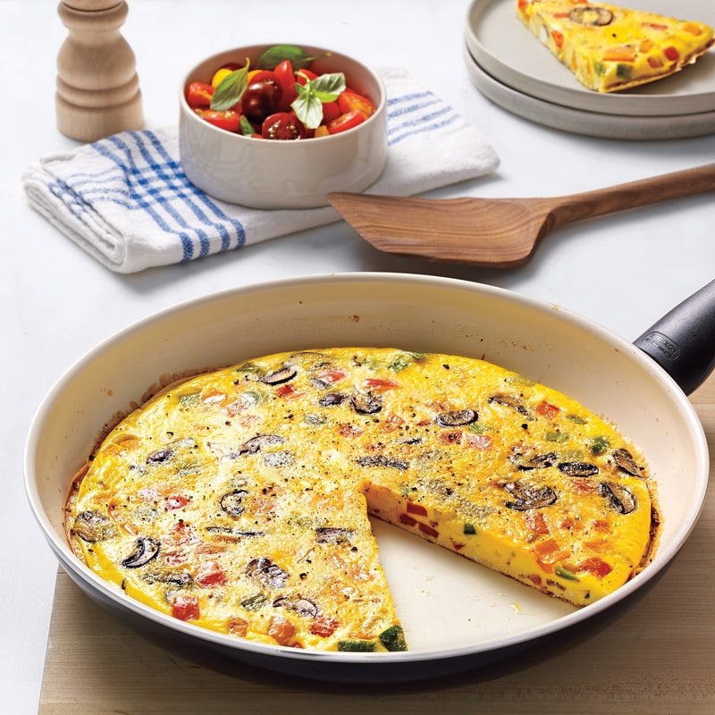 Foto van Frittata met champignons en paprika door WW