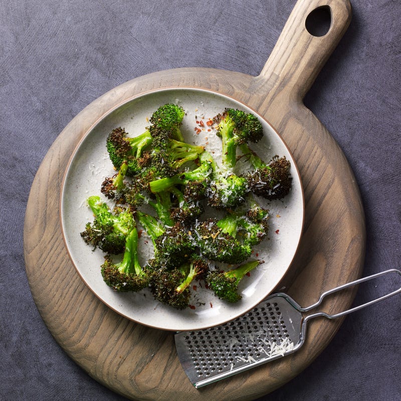 Foto van Knapperige broccoli met Parmezaanse kaas door WW