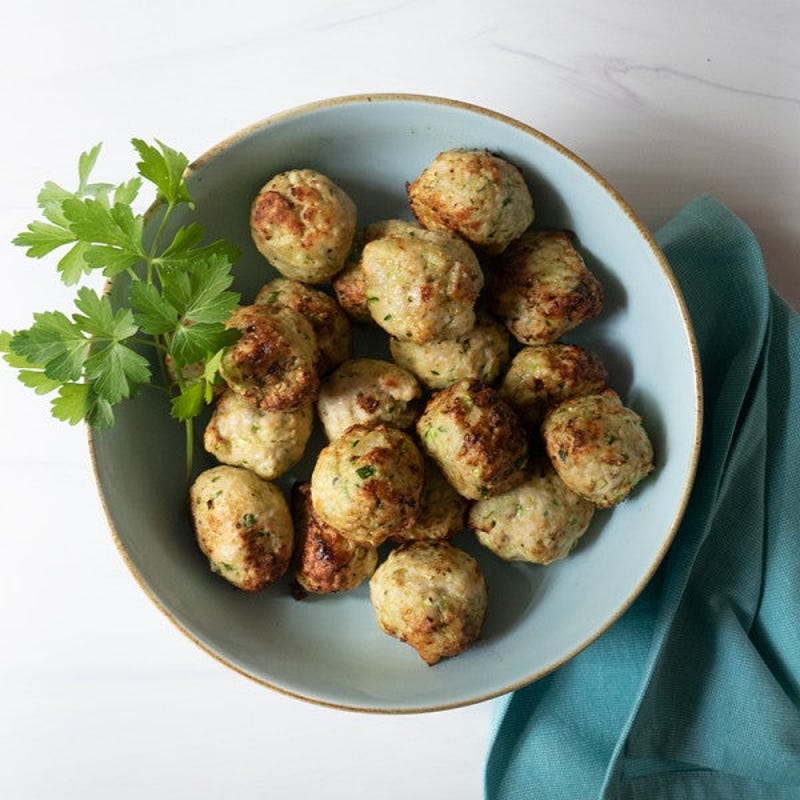 Photo of Air-fryer turkey meatballs by WW
