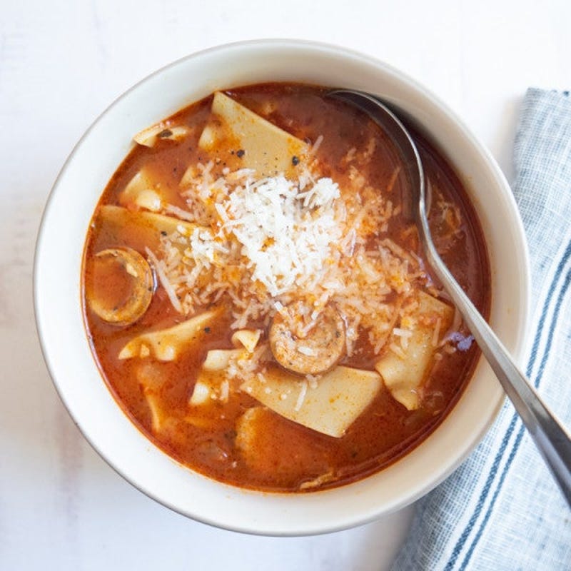 Photo of Instant pot lasagna soup by WW
