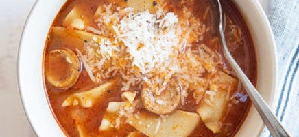 Instant pot lasagna soup