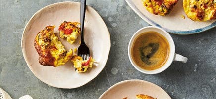 Œufs-muffins aux légumes