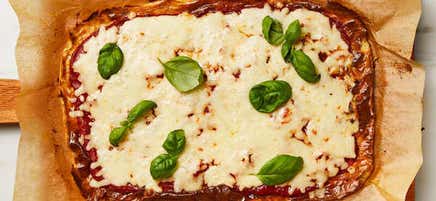 Pizza au fromage à faible teneur en glucides