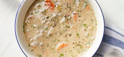 Soupe aux champignons