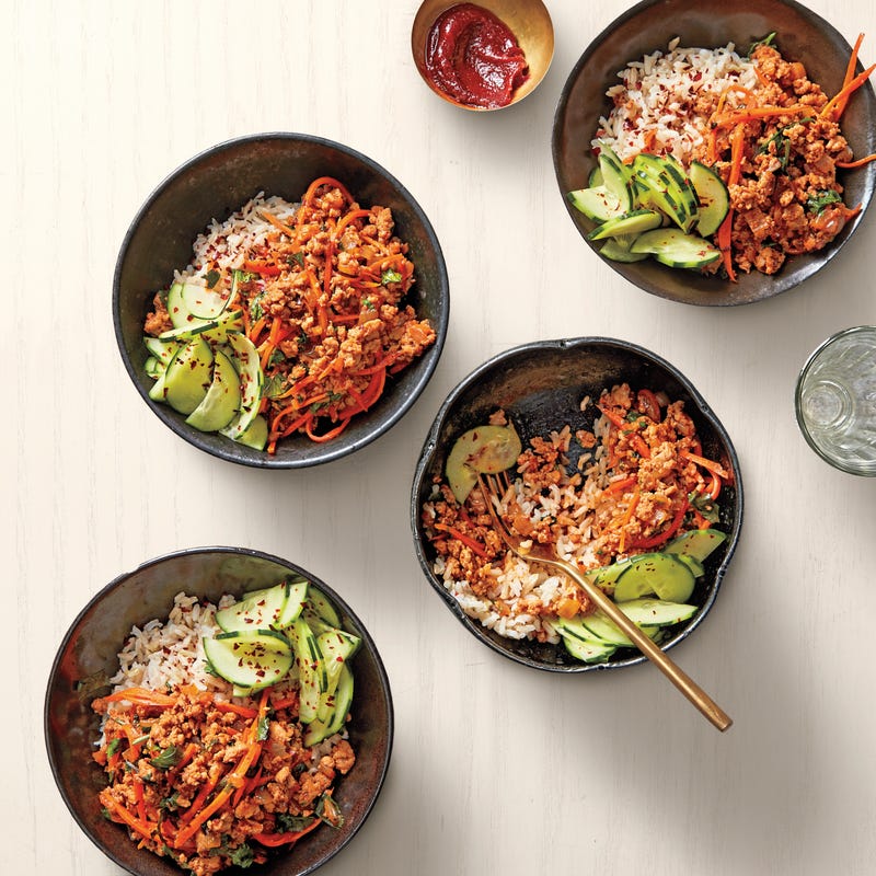 Foto van Koreaanse kip met rijst door WW