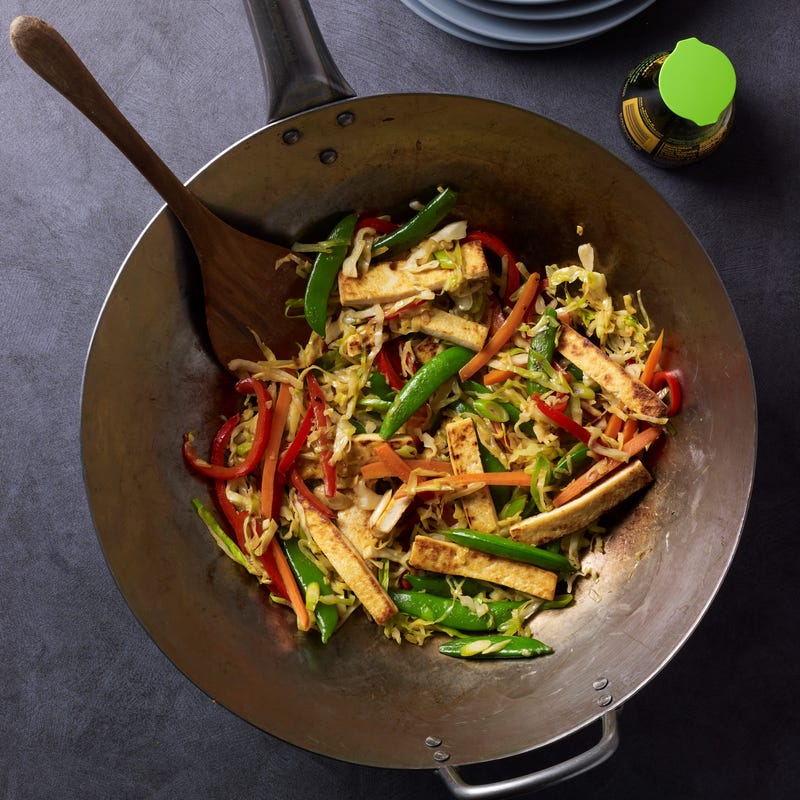Foto van Pittige tofu met pindasaus door WW