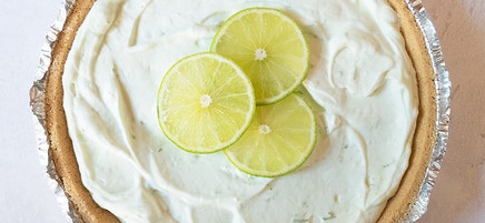 Easy St. Paddy's Day lime pie