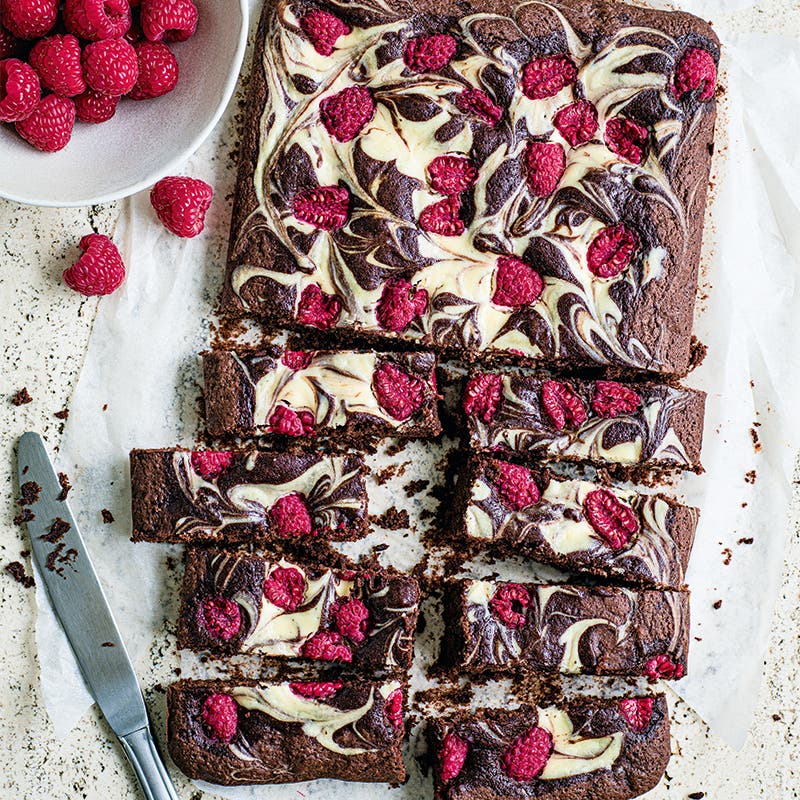 Cheesecake swirl brownies