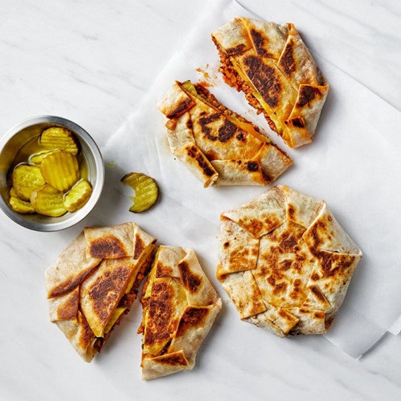 Photo of Sloppy Joe crunch wraps by WW