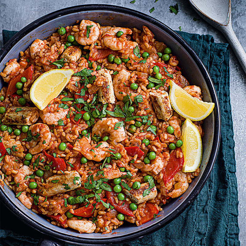 Photo of Chicken sausage and prawn jambalaya by WW