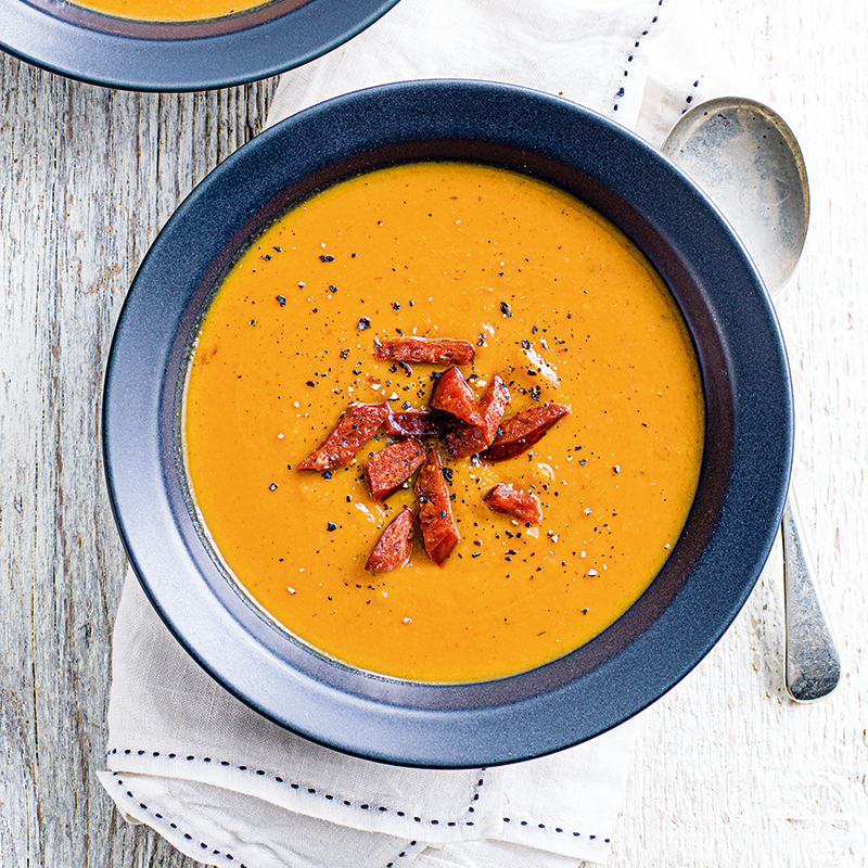 Chipotle butternut pumpkin soup