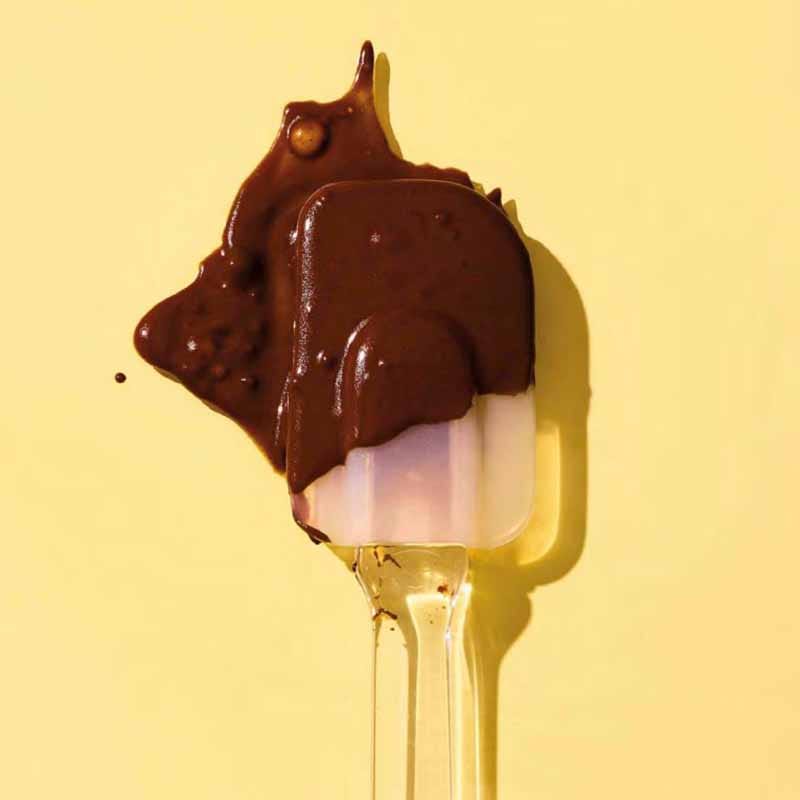 Photo de Sauce au chocolat chaude aromatisée au rhum et à la noix de coco par WW