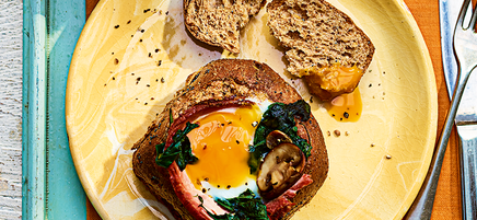 Mini breakfast cobs