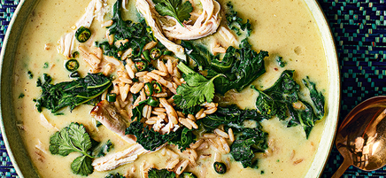Creamy curry chicken soup