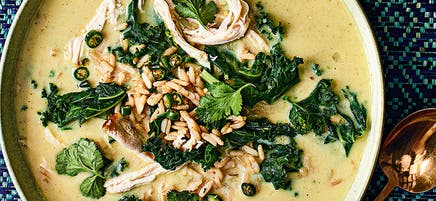 Creamy curry chicken soup
