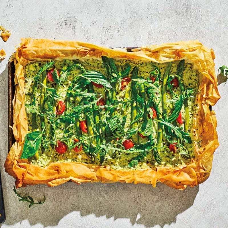 Photo de Tarte en pâte phyllo aux légumes par WW
