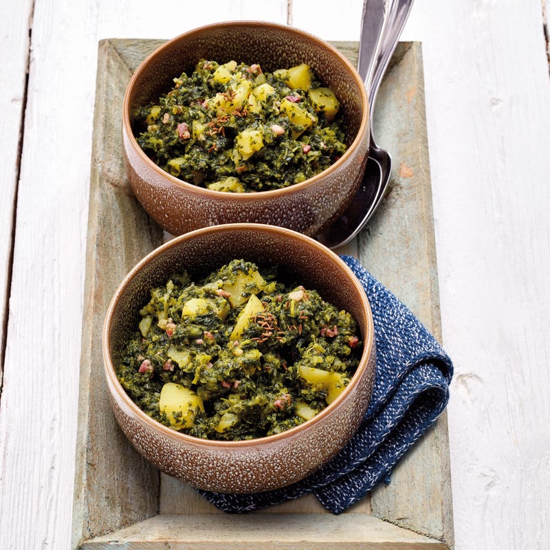 Foto van Kruidig boerenkool-aardappelpannetje door WW