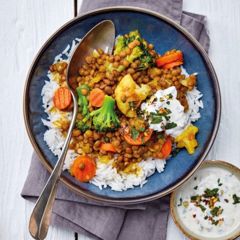 Photo de Cassolette de lentilles, légumes et pistaches prise par WW