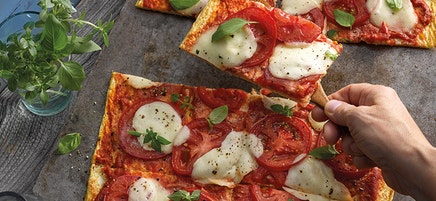 Bloemkoolpizza margherita