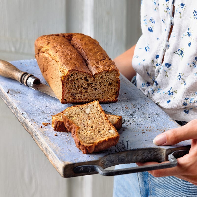 Foto van Bananenbrood met hazelnoten door WW