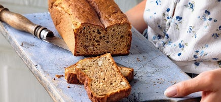 Bananenbrood met hazelnoten