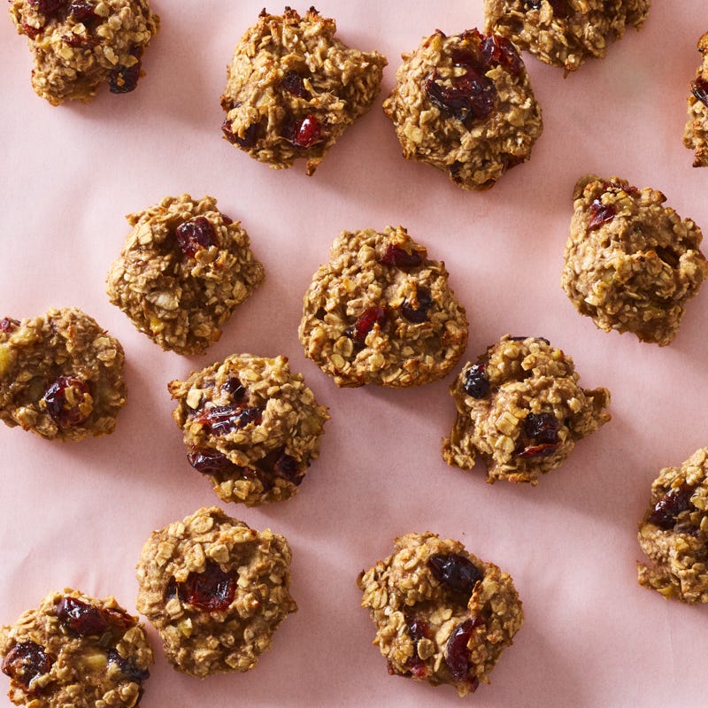 Photo of Easy banana, cranberry, and oat cookies by WW