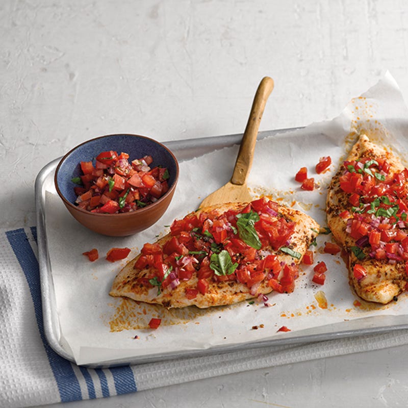 Foto van Kipbruschetta door WW