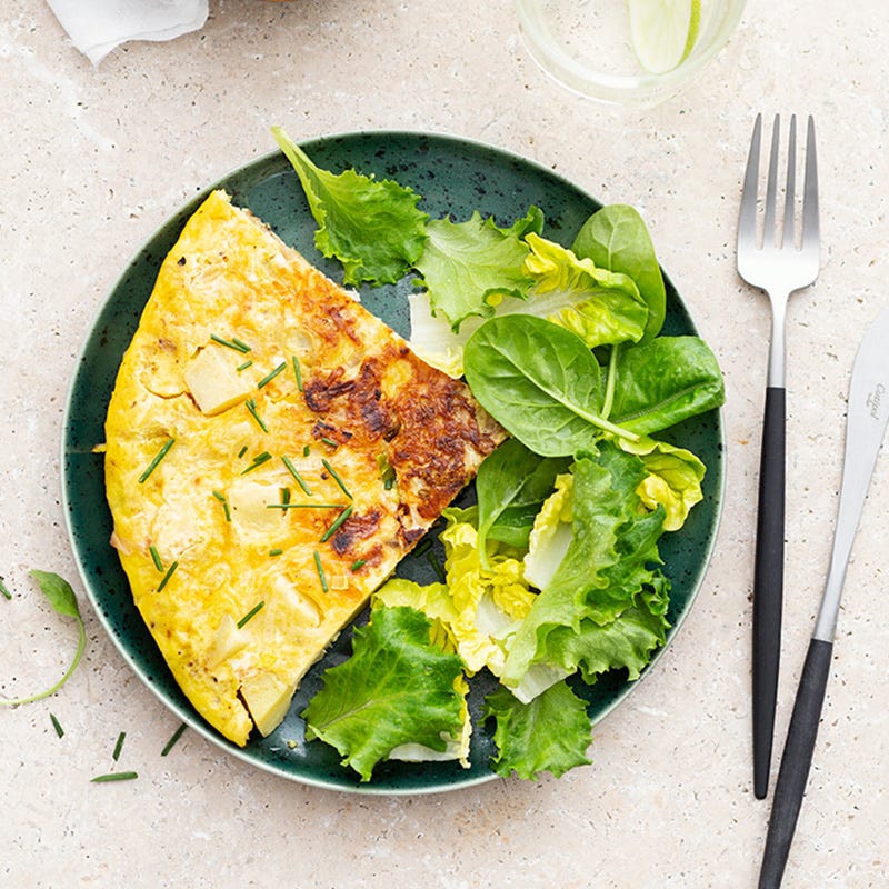 ViktVäktarna - Tortilla med purjolök och potatis