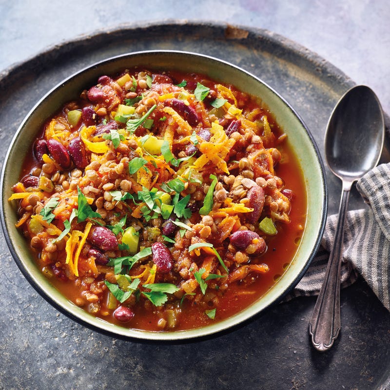 Foto van Linzenchili met jalapeño’s door WW