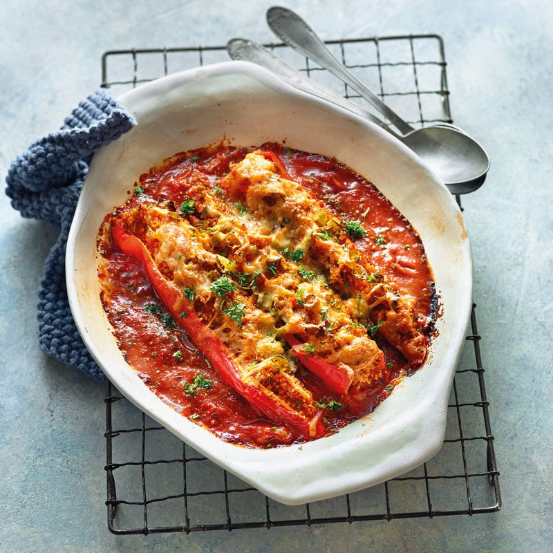 Foto van Gevulde puntpaprika met couscous door WW