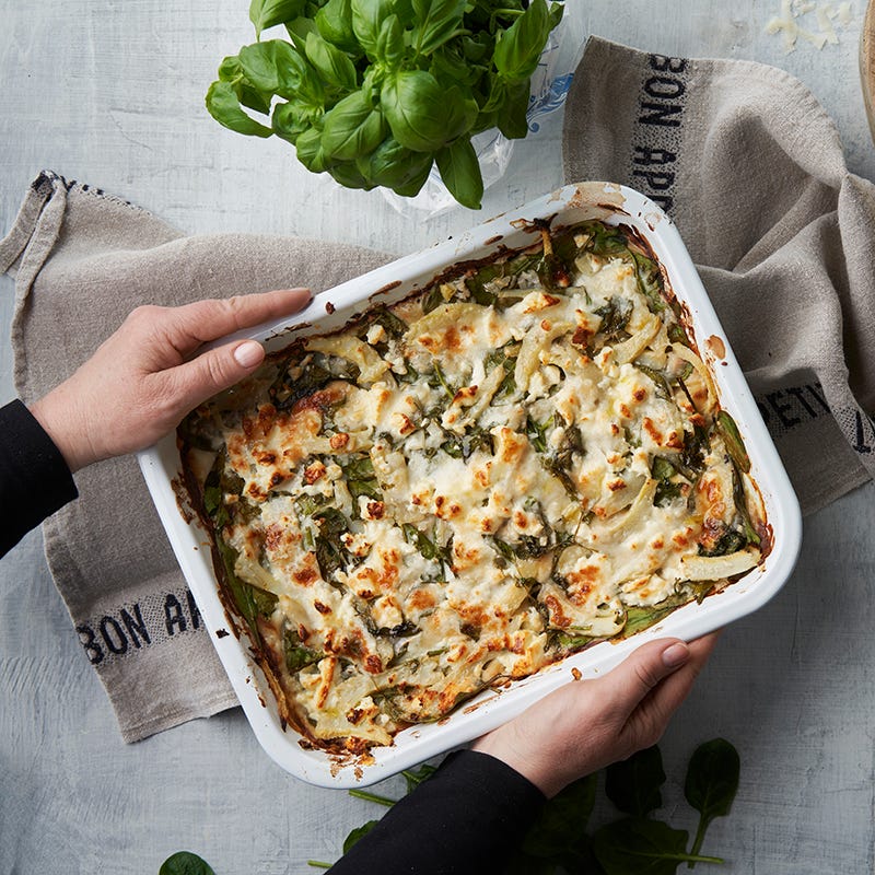 ViktVäktarna - Lasagne med kronärtskocka, feta och citron