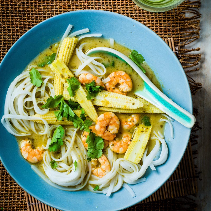 Foto van Pittige laksa met garnalen door WW
