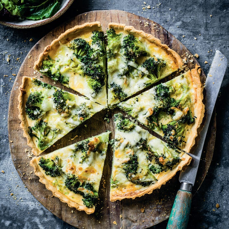 Foto van Broccoli-cheddarquiche door WW
