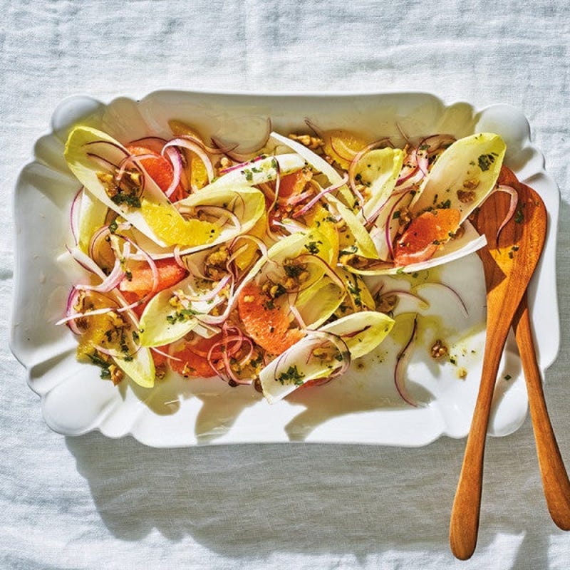 Photo de Salade aux endives, aux agrumes et aux noix de Grenoble par WW
