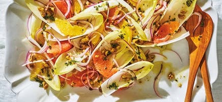 Endive-Citrus Salad with Walnuts