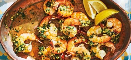 Crevettes rôties
