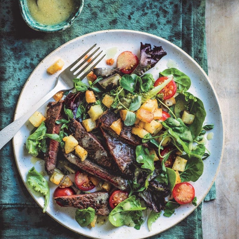 Foto van Salade van bieflapjes & aardappel door WW