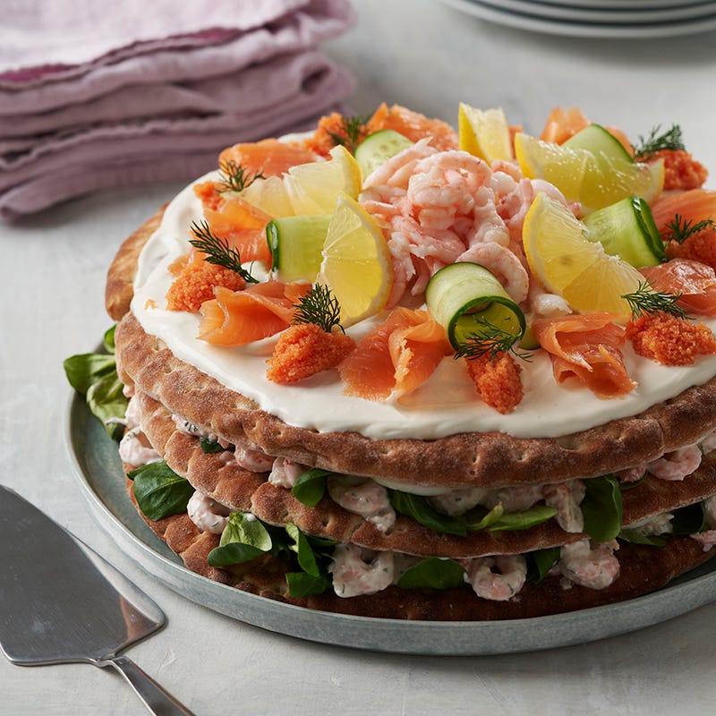 ViktVäktarna - Smörgåstårta med hönökaka