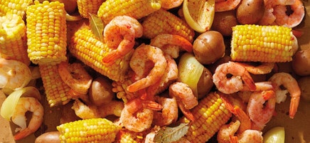 Easy Cajun Shrimp Boil