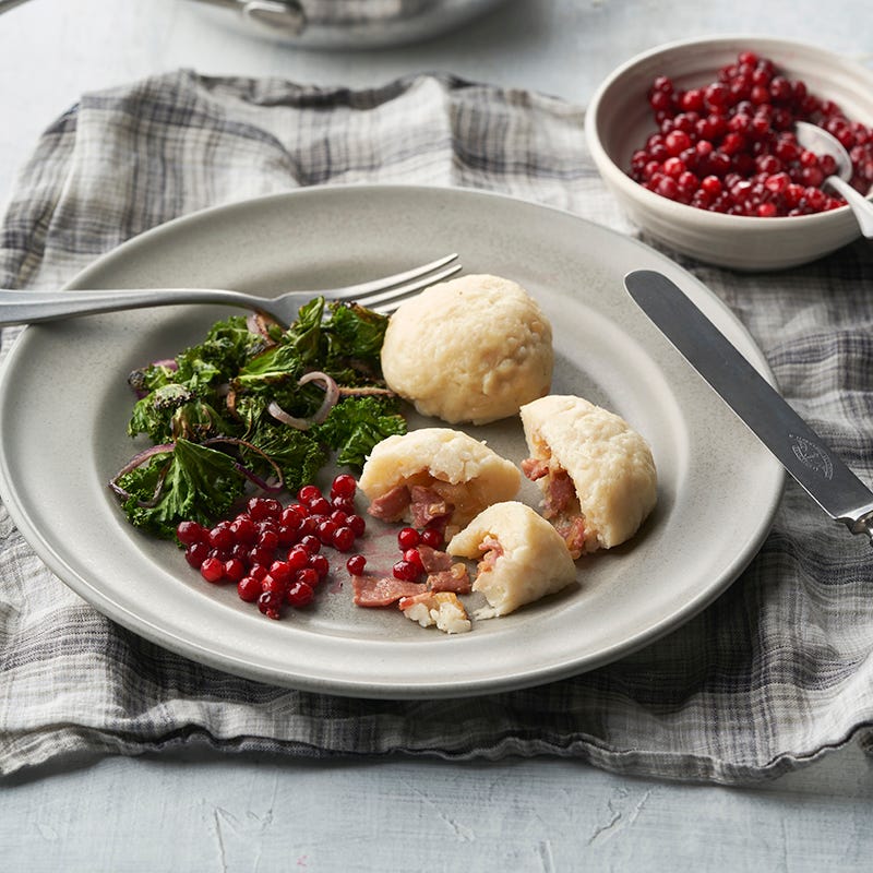 ViktVäktarna - Kroppkakor med lingon och grönkål