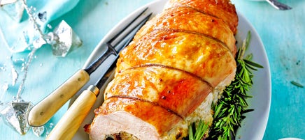 Kalkoenfilet met quinoavulling
