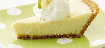 Tarte crémeuse à la lime